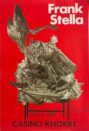 Frank Stella, Raft of the Medusa, Part IV (Casino Knokke poster, Hand signed by Frank Stella), 1991 von Frank Stella, Druck kaufen auf Singulart