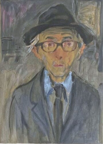 Raphael Soyer, Self-portrait, 1980 von Raphael Soyer, Druck kaufen auf Singulart