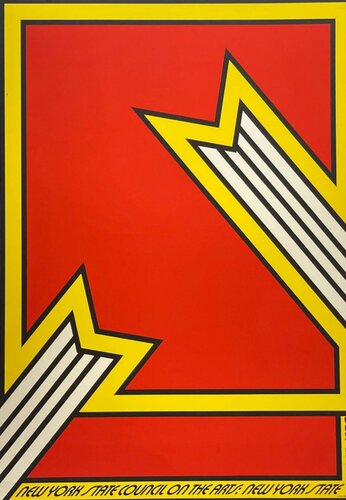 Nicholas Krushenick, New York State Council on the Arts Award poster, 1970 von Nicholas Krushenick, Druck kaufen auf Singulart