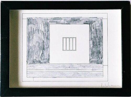 Peter Halley, Prison 14, 1995 von Peter Halley, Zeichnungen kaufen auf Singulart