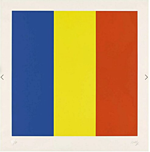 Ellsworth Kelly, Blue Yellow Red (Gemini 1524), 1991 by Ellsworth Kelly, Print for Sale on Singulart