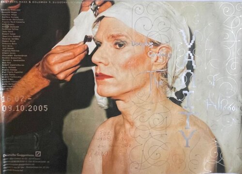 Douglas Gordon, Andy Warhol in Drag, for the VANITY of Allegory (hand signed with drawing and warmly inscribed to Tim Hunt, Warhol Foundation curator), 2005 von Douglas Gordon, Druck kaufen auf Singulart