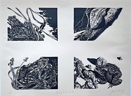 Jack Beal, Frogs and Toad, 1971 von Jack Beal, Druck kaufen auf Singulart