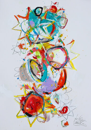 SoulDesire III di Kerstin Leicher, Opera su carta in vendita su Singulart