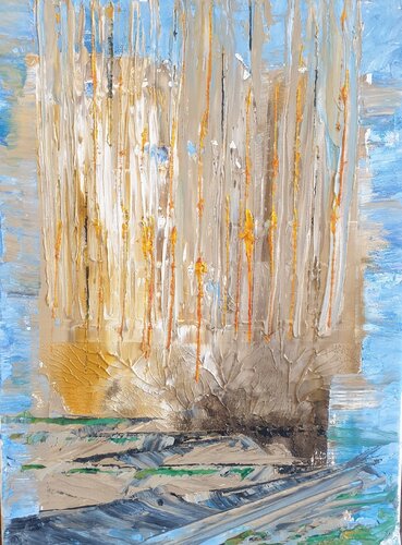 "Troncos y texturas 1" by Luis Carlón López, 絵画 for Sale on Singulart