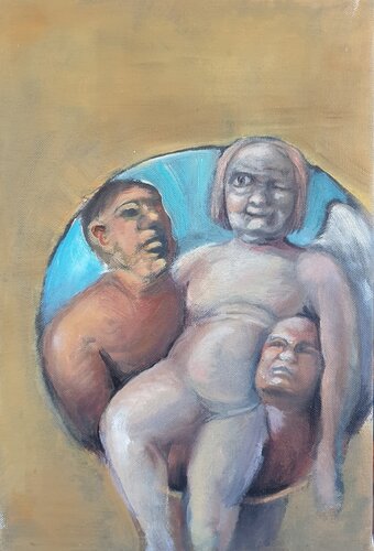 "Ángel de juventud" di Luis Carlón López, Pittura in vendita su Singulart