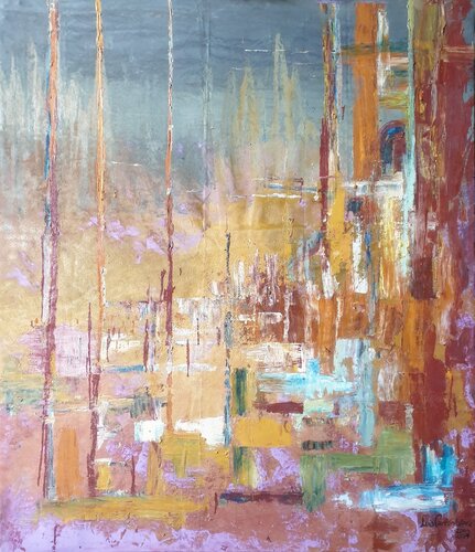 The violet fabric de Luis Carlón López, Pintura a la venta en Singulart