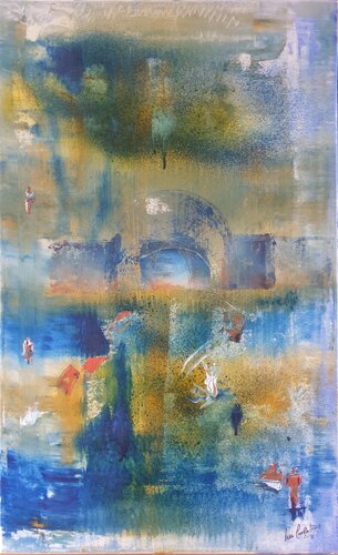 Vertical Landscape von Luis Carlón López, Malerei kaufen auf Singulart
