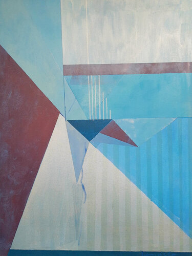 Vrksasana di Agnieszka Kamińska, Pittura in vendita su Singulart