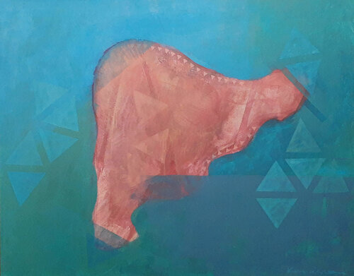 Easter Island van Agnieszka Kamińska, Schilderij te koop op Singulart