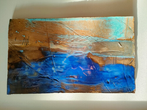 "View" 01 par Agnieszka Kamińska, Peinture en vente sur Singulart
