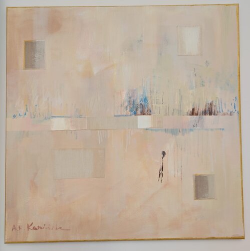 Warm tones 01 par Agnieszka Kamińska, Peinture en vente sur Singulart