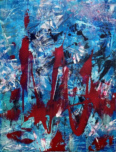 Contrastes de la vida by Gabriel Lass, Painting for Sale on Singulart