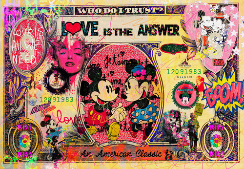 LOVE IS THE ANSWER by Mr Pablo Costa, Digital for Sale on Singulart