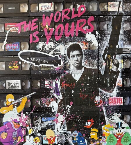 THE WORLD IS YOURS di Mr Pablo Costa, Pittura in vendita su Singulart