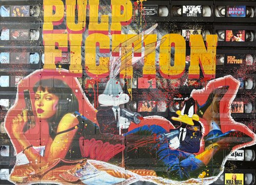 PULP FICTION di Mr Pablo Costa, Pittura in vendita su Singulart