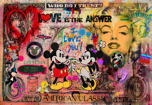 LOVE IS ALL WE NEED by Mr Pablo Costa, Painting for Sale on Singulart