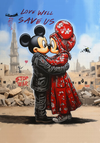 LOVE WILL SAVE US von Mr Pablo Costa, Digital kaufen auf Singulart