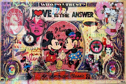 LOVE IS THE ANSWER di Mr Pablo Costa, Digitale in vendita su Singulart