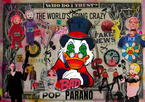 POP PARANO by Mr Pablo Costa, Painting for Sale on Singulart