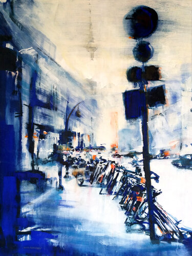 Rosenthaler Rising de David Antonides, Pintura a la venta en Singulart