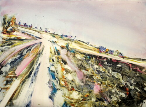 Carousel - The land celebrates de David Antonides, Pintura a la venta en Singulart