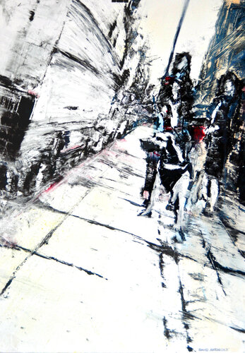 Dogs de David Antonides, Pintura a la venta en Singulart