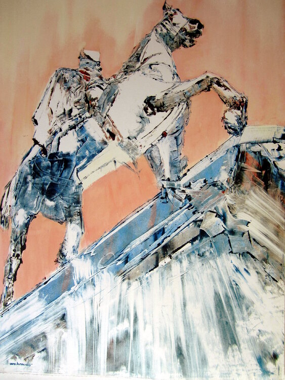 Orange Rider David Antonides