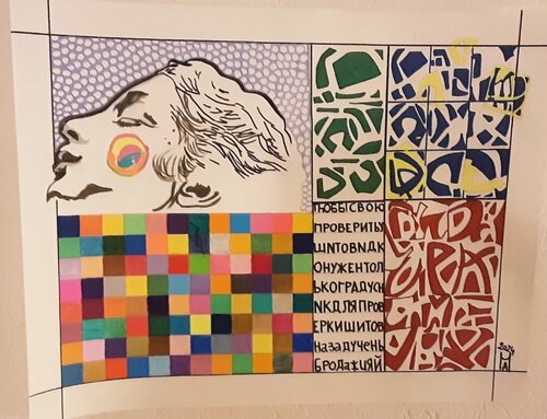 Die Russin. van Angelo Marzullo, Schilderij te koop op Singulart