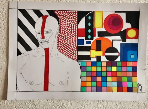 Der Mann aus der Kälte. von Angelo Marzullo, Malerei kaufen auf Singulart