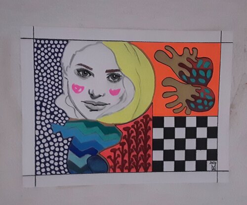 La ragazza. von Angelo Marzullo, Malerei kaufen auf Singulart