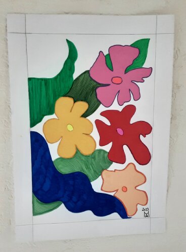 Garten Blüten. von Angelo Marzullo, Malerei kaufen auf Singulart