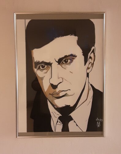 Al Pacino de Angelo Marzullo, Pintura a la venta en Singulart