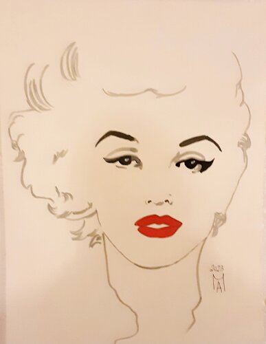 Marilyn  3 de Angelo Marzullo, Pintura a la venta en Singulart