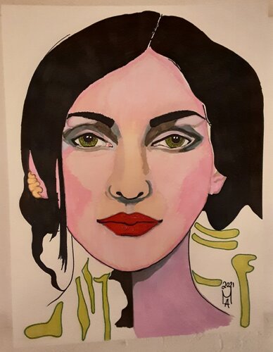 La divina. van Angelo Marzullo, Schilderij te koop op Singulart