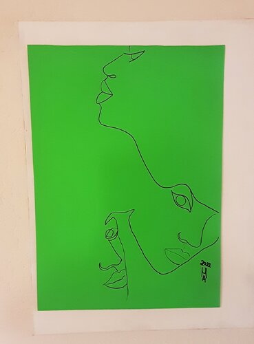 Gemeinsam sind wir stark di Angelo Marzullo, Pittura in vendita su Singulart