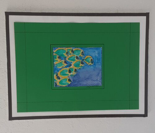 Exotische Fische , der schwarm. Angelo Marzullo