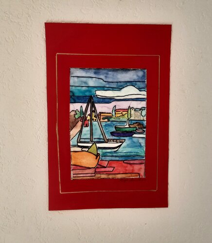 Am Hafen. Angelo Marzullo