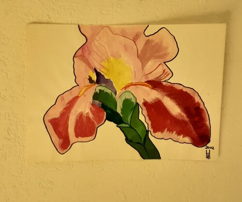 Iris von Angelo Marzullo, Malerei kaufen auf Singulart