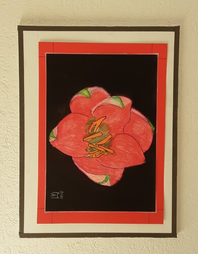 Amaryllis di Angelo Marzullo, Pittura in vendita su Singulart
