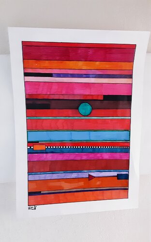 In Planung di Angelo Marzullo, Pittura in vendita su Singulart