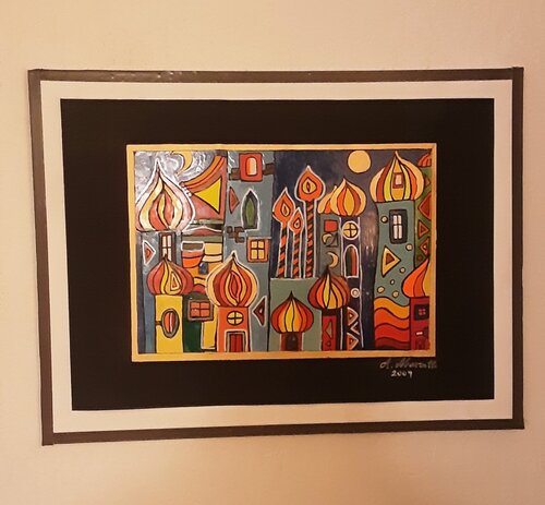 Russischer Kirchturmer. Angelo Marzullo