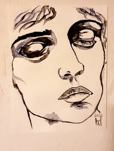 Trauer di Angelo Marzullo, Pittura in vendita su Singulart