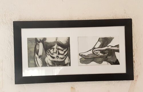 Torso und Füße . Angelo Marzullo