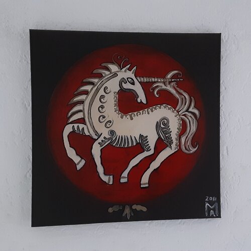 Einhorn  Wappen Angelo Marzullo