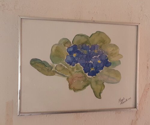 Le violette van Angelo Marzullo, Schilderij te koop op Singulart