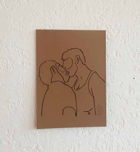 Due orsi innamorati. Angelo Marzullo