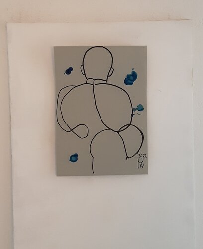 Rücken die zweite di Angelo Marzullo, Disegno in vendita su Singulart