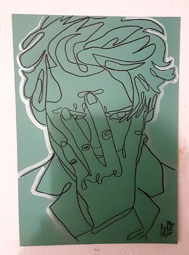 Inaspettatamente di Angelo Marzullo, Disegno in vendita su Singulart