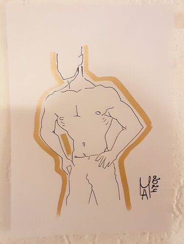 In palestra.nr 2 von Angelo Marzullo, Zeichnungen kaufen auf Singulart